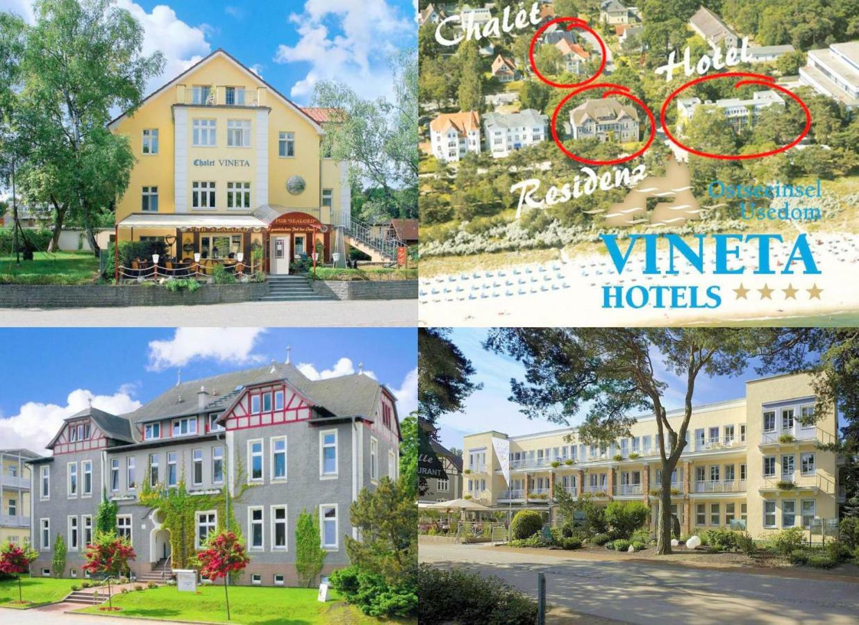 Vineta Strandhotels Zinnowitz Bagian luar foto